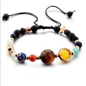 💫BEADS💫CRYSTALS⭐️STAR DETAIL DRAWSTRING BRACELET
